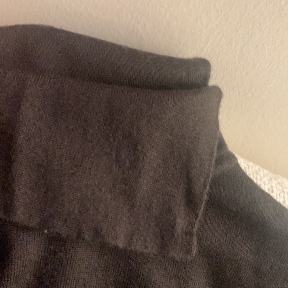 Talbots Split Neck Design Turtleneck Sweater Sz S… - image 8